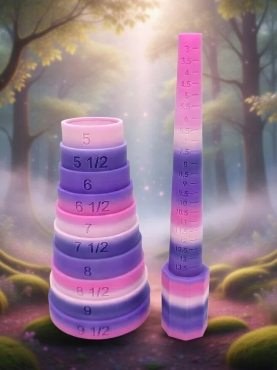 Bracelet And Ring Sizer Set! LIMITED EDITION COLOR! - Picture 2 of 2